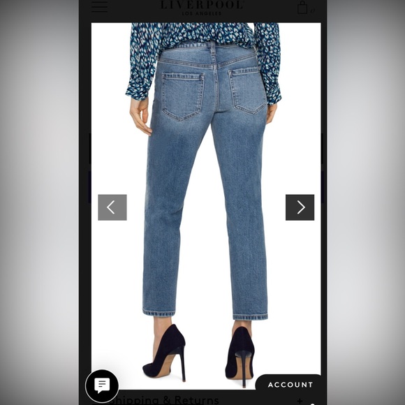 New without tags Liverpool Jeans - Picture 5 of 7